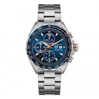 Réplique Montre homme TAG Heuer Formula 1 Chronographe 44 mm bleue CAZ201G.BA0876