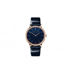 Copie de A. Lange & Söhne Saxonia, cadran bleu fluo, boîtier en or rose 211.088 Copie de A. Lange & Söhne Saxonia, cadran bleu fluo, boîtier en or rose 211.088