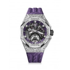 Réplique Montre Audemars Piguet Royal Oak Concept Black Panther Flying Tourbillon Or blanc 26623BC.GG.D077CA.01 Réplique Montre Audemars Piguet Royal Oak Concept Black Panther Flying Tourbillon Or blanc 26623BC.GG.D077CA.01