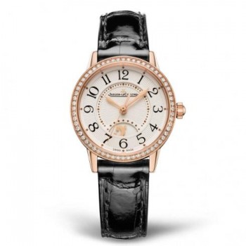 Réplique Montre Jaeger-LeCoultre Rendez-Vous Nuit & Jour Petit Diamant en Or Rose 3462430