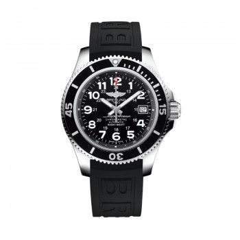 Réplique de de Breitling Superocean II automatique à cadran noir pour homme A17365C91B1S2