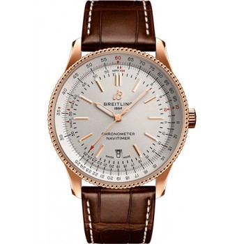 Réplique de Breitling Navitimer Automatique 41 en or rouge 18 carats R17326211G1P1