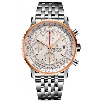 Réplique Montre Breitling Navitimer 1 Chronographe 41 Acier et or rouge U13324211G1A1
