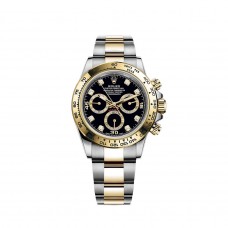 Réplique de Rolex Cosmograph Daytona en acier Oystersteel et or jaune 40 mm m116503-0011