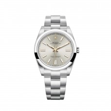 Copie de Rolex Oyster Perpetual 41, bracelet Oyster, cadran argenté