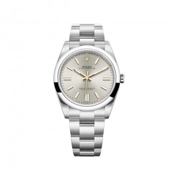 Copie de Rolex Oyster Perpetual 41, bracelet Oyster, cadran argenté Copie de Rolex Oyster Perpetual 41, bracelet Oyster, cadran argenté