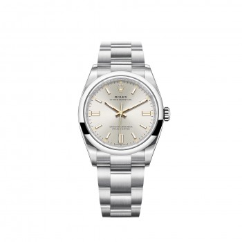 Réplique Montre Rolex Oyster Perpetual 36, bracelet Oyster, cadran argenté