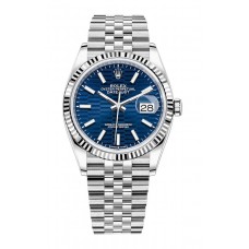 Réplique Montre de Rolex Datejust 36 Rolesor Oystersteel en or blanc 18 carats M126234-0049 Réplique Montre de Rolex Datejust 36 Rolesor Oystersteel en or blanc 18 carats M126234-0049