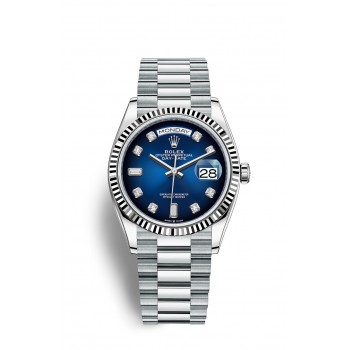 Réplique de Rolex Day-Date 36 en platine M128236-0005