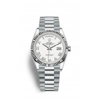 Copie de Rolex Day-Date 36 en platine M128236-0007
