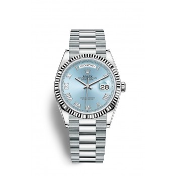 Imitation Rolex Day-Date 36 en platine M128236-0008