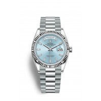 Réplique de Rolex Day-Date 36 en platine M128236-0009