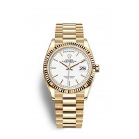 Imitation Rolex Day-Date 36 en or jaune 18 carats M128238-0081