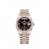 Imitation de Rolex Day-Date 36 en or Everose 18 carats M128345RBR-0045 Imitation de Rolex Day-Date 36 en or Everose 18 carats M128345RBR-0045