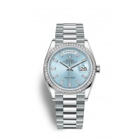 Copie de Rolex Day-Date 36 Platine M128396TBR-0003