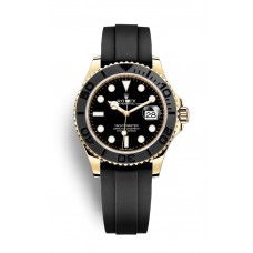 Réplique Montre Rolex Yacht-Master 42 en or jaune 18 carats M226658-0001
