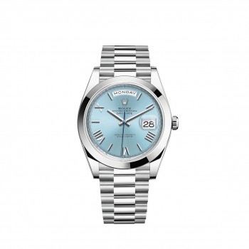 Copie de de Rolex Day-Date 40 en platine M228206-0044 Copie de de Rolex Day-Date 40 en platine M228206-0044