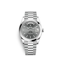 Imitation Rolex Day-Date 40 en platine M228206-0045 Imitation Rolex Day-Date 40 en platine M228206-0045
