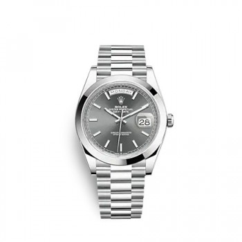 Imitation Rolex Day-Date 40 en platine M228206-0045 Imitation Rolex Day-Date 40 en platine M228206-0045