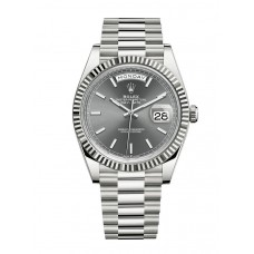 Réplique de Rolex Day-Date 40 en or blanc 18 carats M228239-0060 Réplique de Rolex Day-Date 40 en or blanc 18 carats M228239-0060