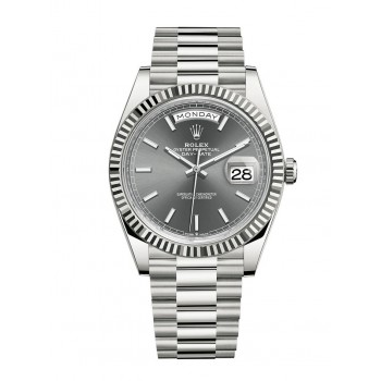 Réplique de Rolex Day-Date 40 en or blanc 18 carats M228239-0060 Réplique de Rolex Day-Date 40 en or blanc 18 carats M228239-0060
