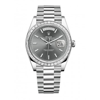 Réplique Montre Rolex Day-Date 40 Platine M228396TBR-0031