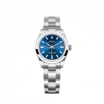 Réplique de Rolex Oyster Perpetual 31 cadran bleu brillant