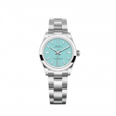 Réplique de Rolex Oyster Perpetual 31 cadran bleu turquoise