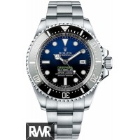 Réplique Rolex Sea-Dweller Deepsea D-Blue Cadran pour hommes 116660-BLUe